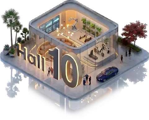Hall 10 illustration